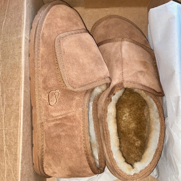 MEN'S CLOSED TOE HEEL WRAP WIDE Large 9.5-10.5 - Picture 4 of 5